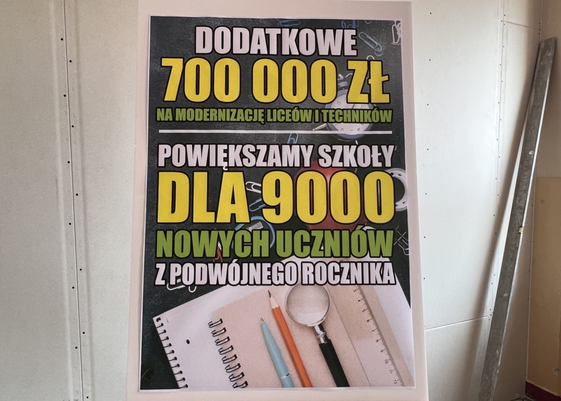 Od 4 września szkoły ponadpodstawowe będą musiały pomieścić podwójny rocznik w pierwszej i drugiej klasie