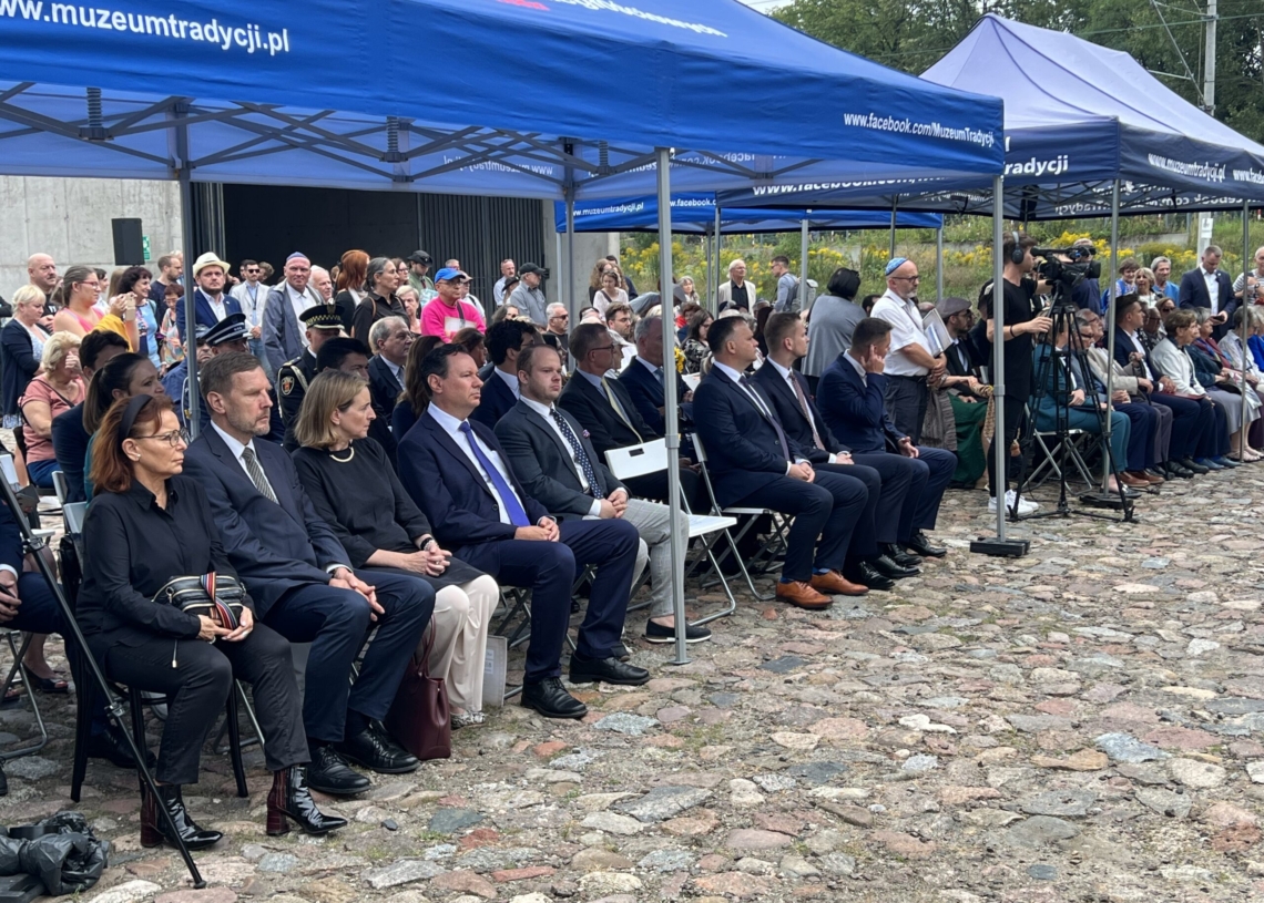 79. rocznica likwidacji Litzmannstadt Getto. Uroczystości na stacji Radegast [ZDJĘCIA, WIDEO]