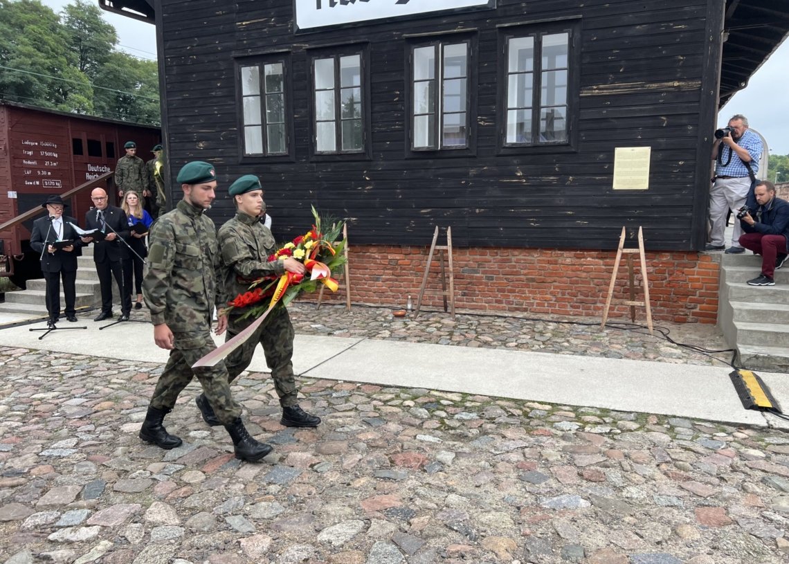 79. rocznica likwidacji Litzmannstadt Getto. Uroczystości na stacji Radegast [ZDJĘCIA, WIDEO]