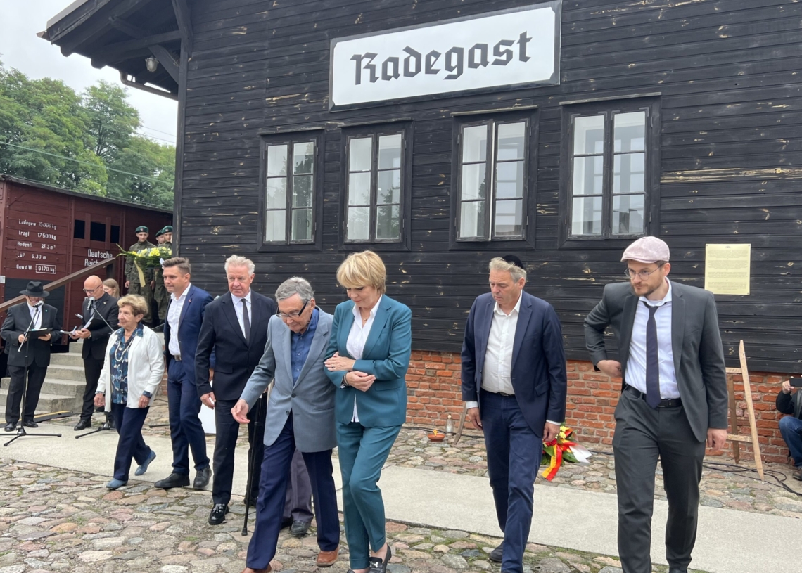 79. rocznica likwidacji Litzmannstadt Getto. Uroczystości na stacji Radegast [ZDJĘCIA, WIDEO]