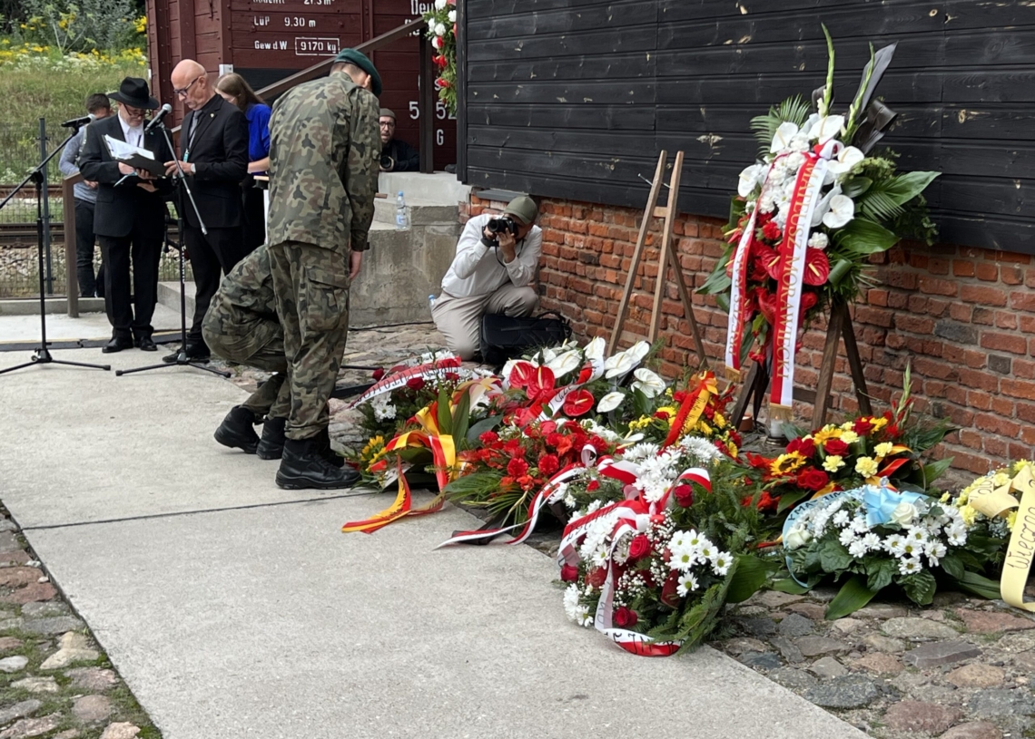 79. rocznica likwidacji Litzmannstadt Getto. Uroczystości na stacji Radegast [ZDJĘCIA, WIDEO]
