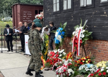 79. rocznica likwidacji Litzmannstadt Getto. Uroczystości na stacji Radegast