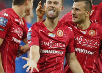 Kristoffer Normann Hansen nie jest już piłkarzem Widzewa