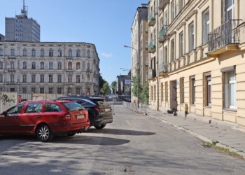 skrzyżowanie Wólczańskiej z Zieloną