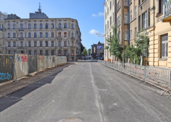 skrzyżowanie Wólczańskiej i Zielonej