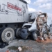 Wypadek Monice S8. fot. KPP w Sieradzu