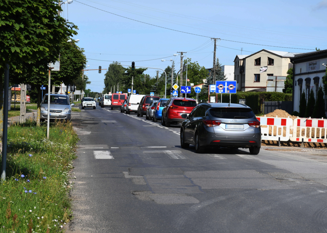 Remont ulicy Wojska Polskiego w Piotrkowie Trybunalskim