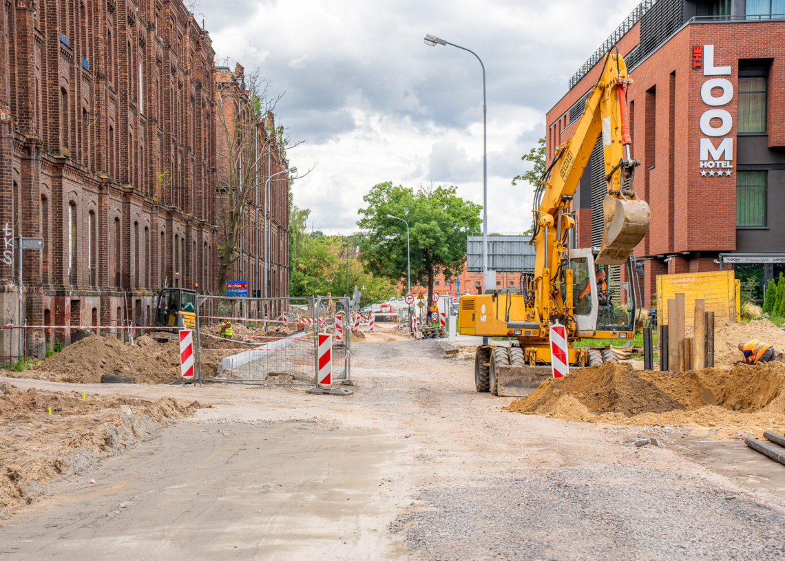 Od dwóch miesięcy trwa przebudowa ulicy Ogrodowej. Jak postępują prace?