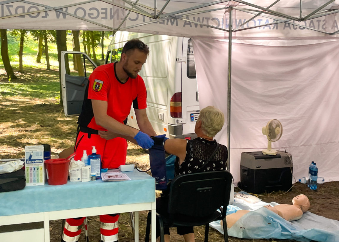 Piknikowo i sportowo w Sieradzu