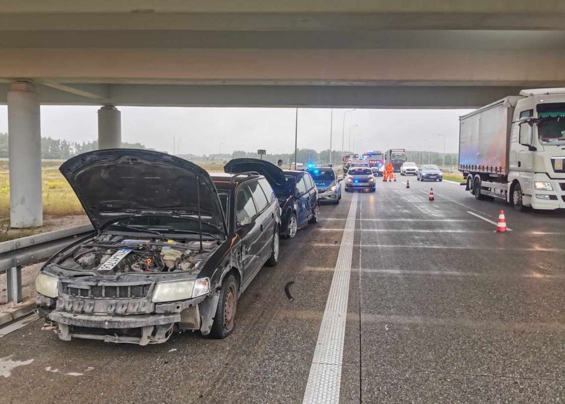 Śmiertelny wypadek na A1 pod Tuszynem