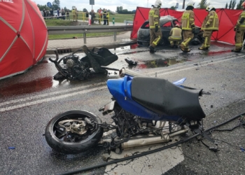 Śmiertelny wypadek na DK92 pod Łowiczem