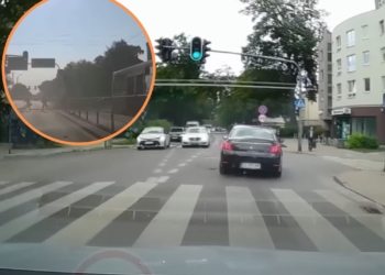 O krok od tragedii na Bałutach