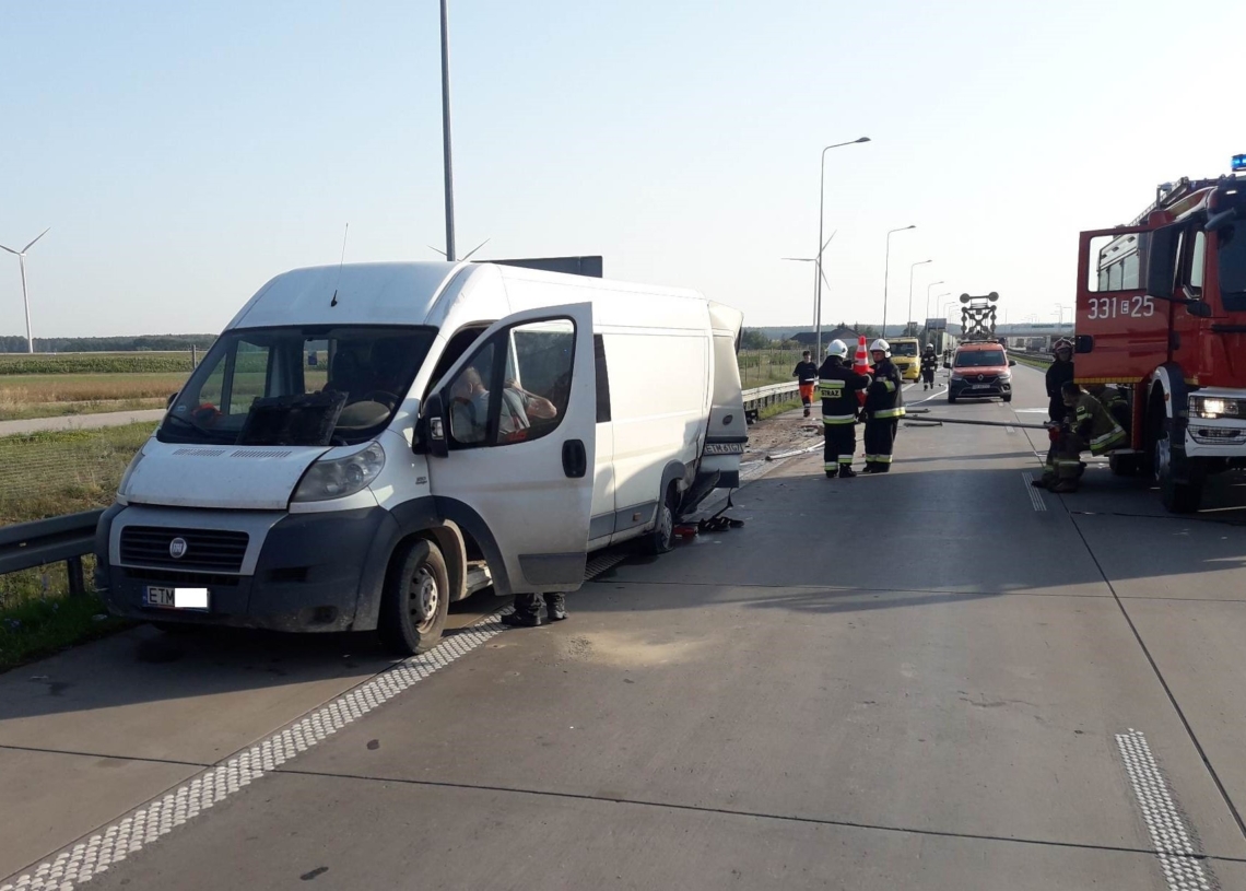 Wypadek na S8