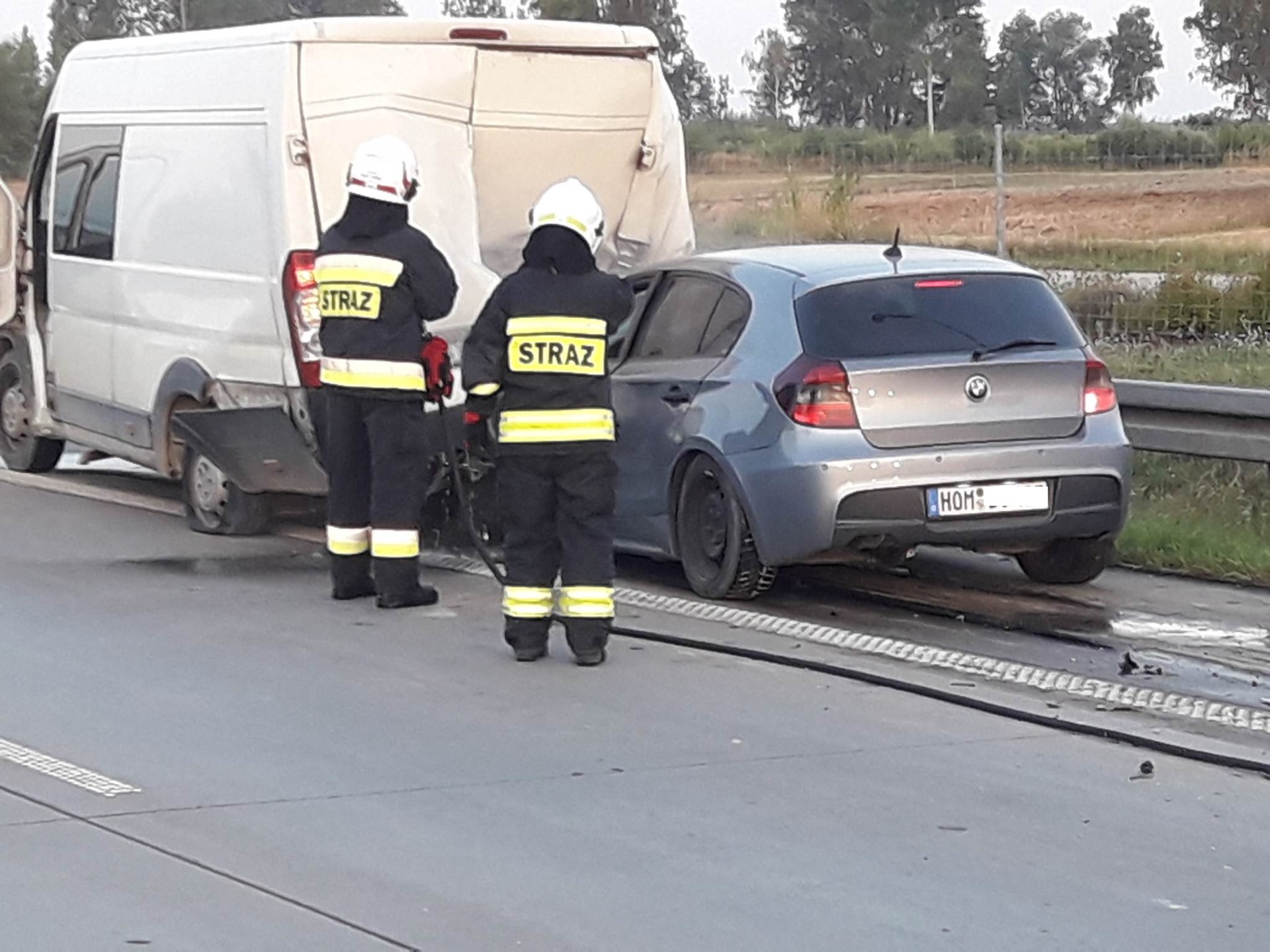 Wypadek na S8