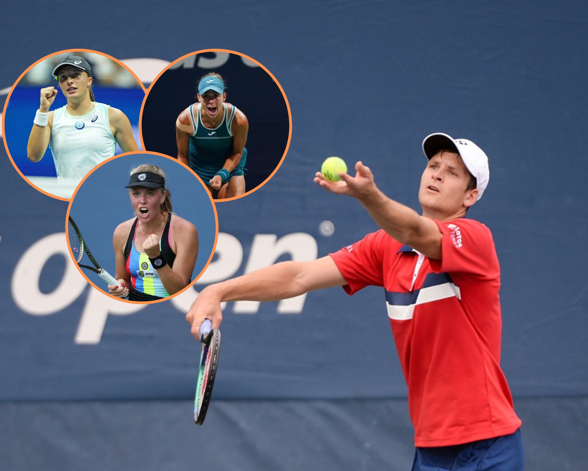 US Open 2023. Hubert Hurkacz dołączył do trzech Polek