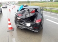 Wypadek na S8 pod Piotrkowem