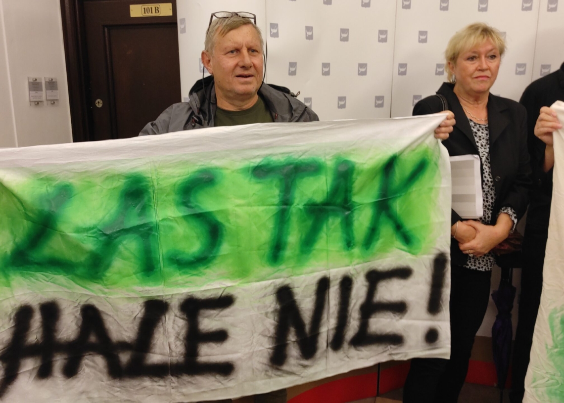 Zielony Lublinek i protest w UMŁ