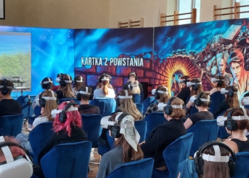 Nietypowa lekcja historii w sieradzkim liceum. Warsztaty "Kartka z powstania"