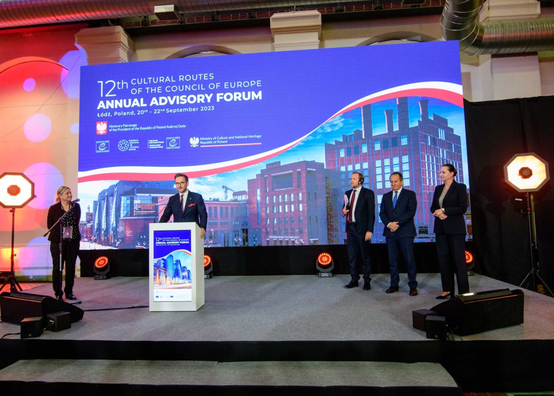 12. Doroczne Forum Doradcze Szlaków Kulturowych Rady Europy w Łodzi