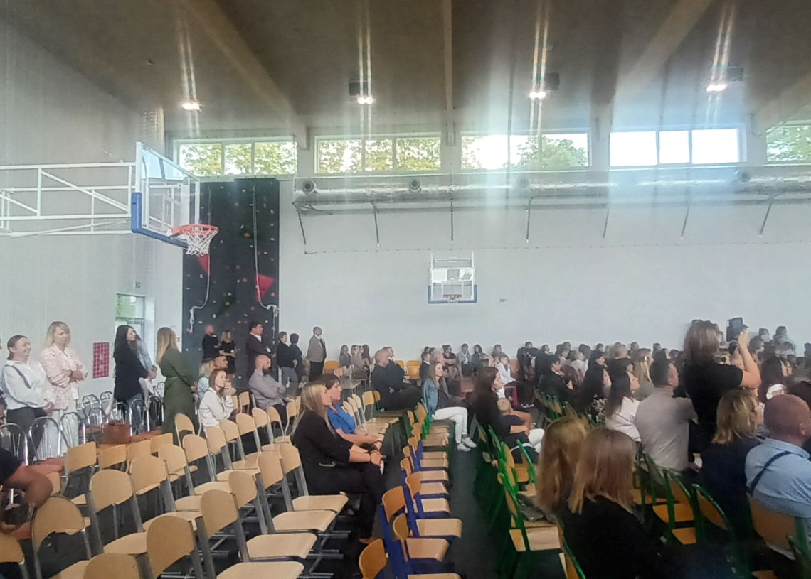Nowa hala sportowa w szkole podstawowej w Rokicinach