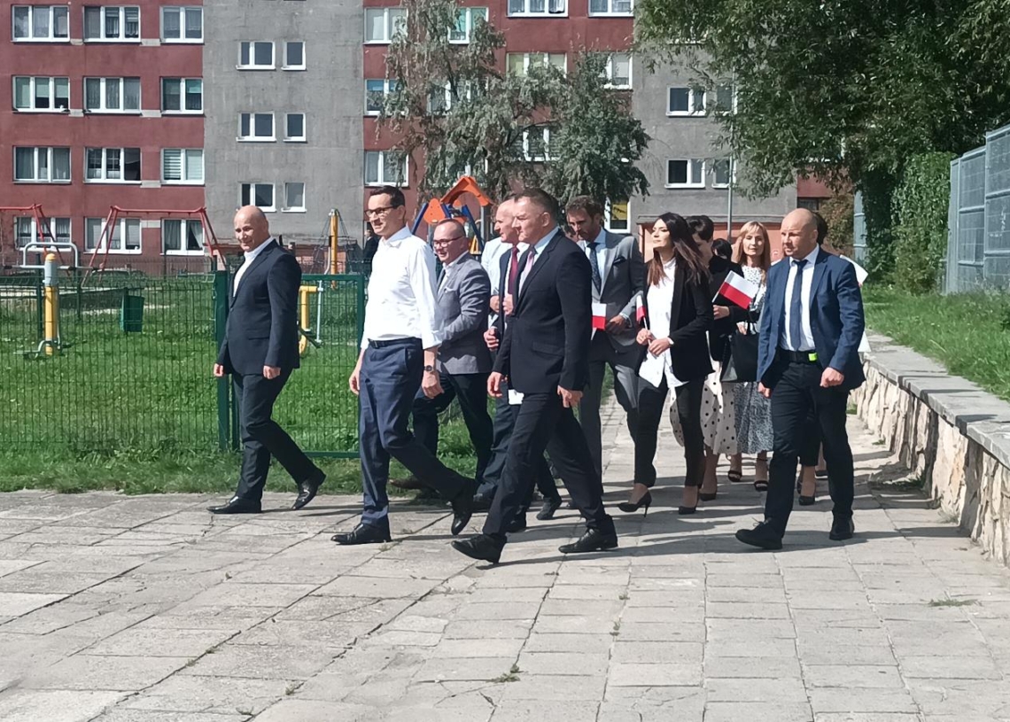 Program "Przyjazne Osiedle". Premier Morawiecki o szczegółach w Tomaszowie