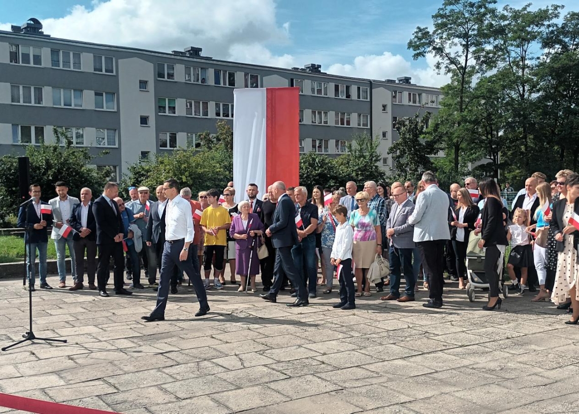 Program "Przyjazne Osiedle". Premier Morawiecki o szczegółach w Tomaszowie