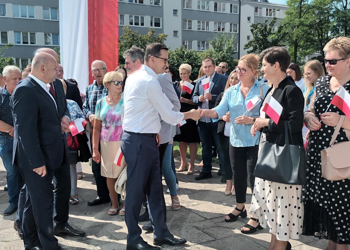Program "Przyjazne Osiedle". Premier Morawiecki o szczegółach w Tomaszowie