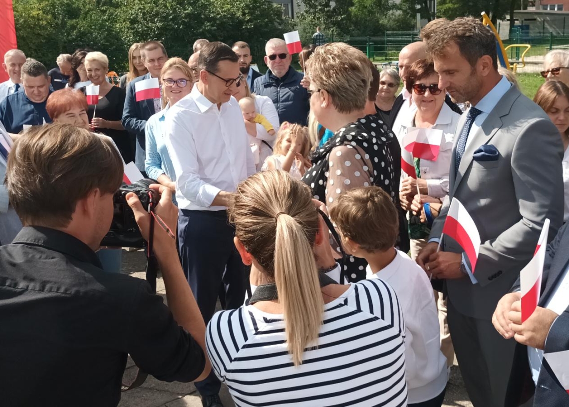 Program "Przyjazne Osiedle". Premier Morawiecki o szczegółach w Tomaszowie