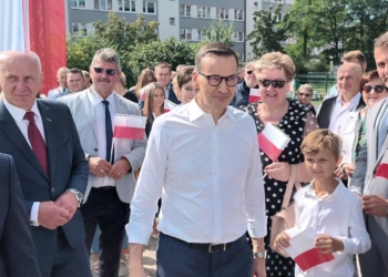 Program "Przyjazne Osiedle". Premier Morawiecki o szczegółach w Tomaszowie