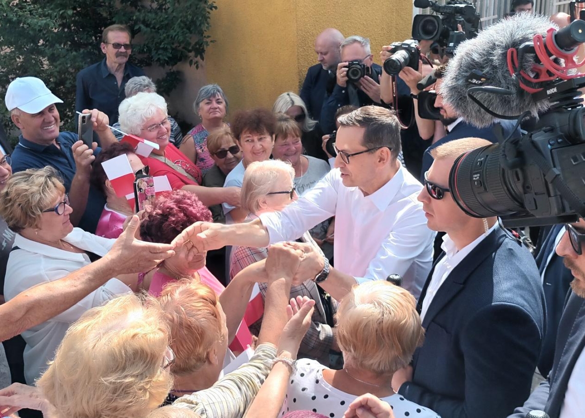 Program "Przyjazne Osiedle". Premier Morawiecki o szczegółach w Tomaszowie