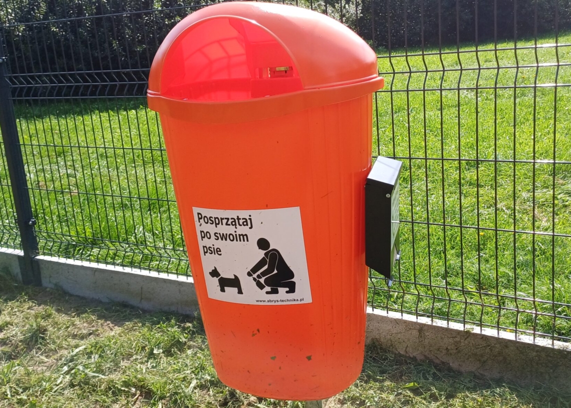 Plac zabaw dla zwierząt w Tomaszowie Mazowieckim. Fot.: Monika Gosławska