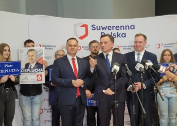 Zbigniew Ziobro i Piotr Cieplucha