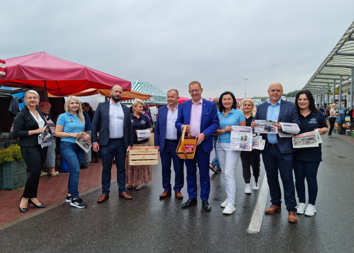 Robert Telus w Rawie Mazowieckiej o pomocy dla sadowników