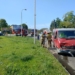 Wypadek w Sieradzu. Dwie osoby ranne 7 Wypadek w Sieradzu