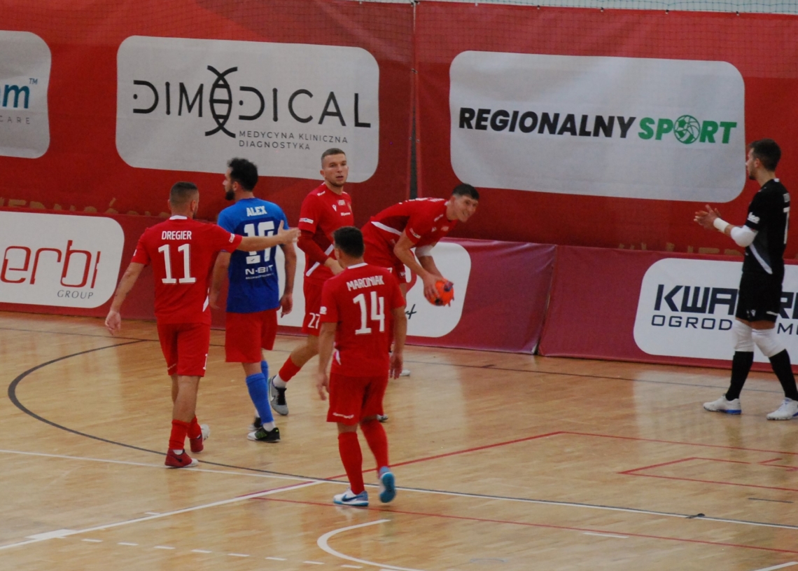 Futsaliści Widzewa przegrali z Piastem na inaugurację nowego sezonu