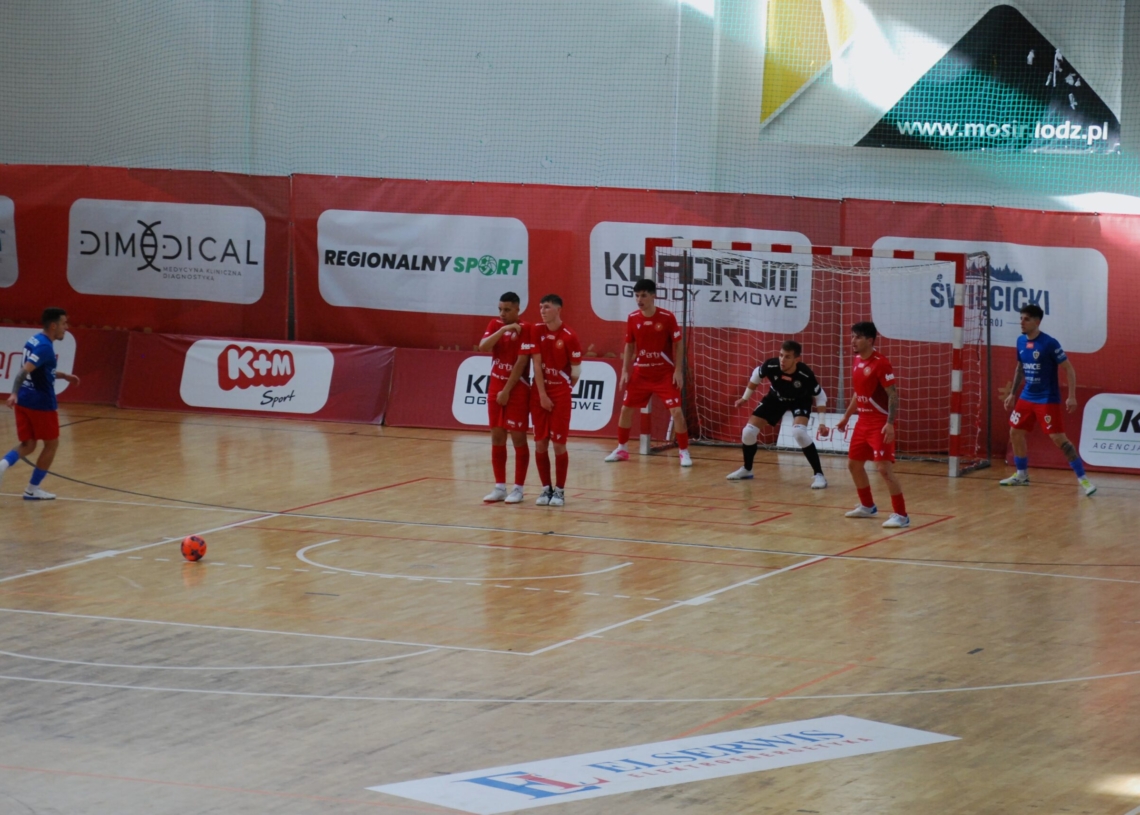 Futsaliści Widzewa przegrali z Piastem na inaugurację nowego sezonu