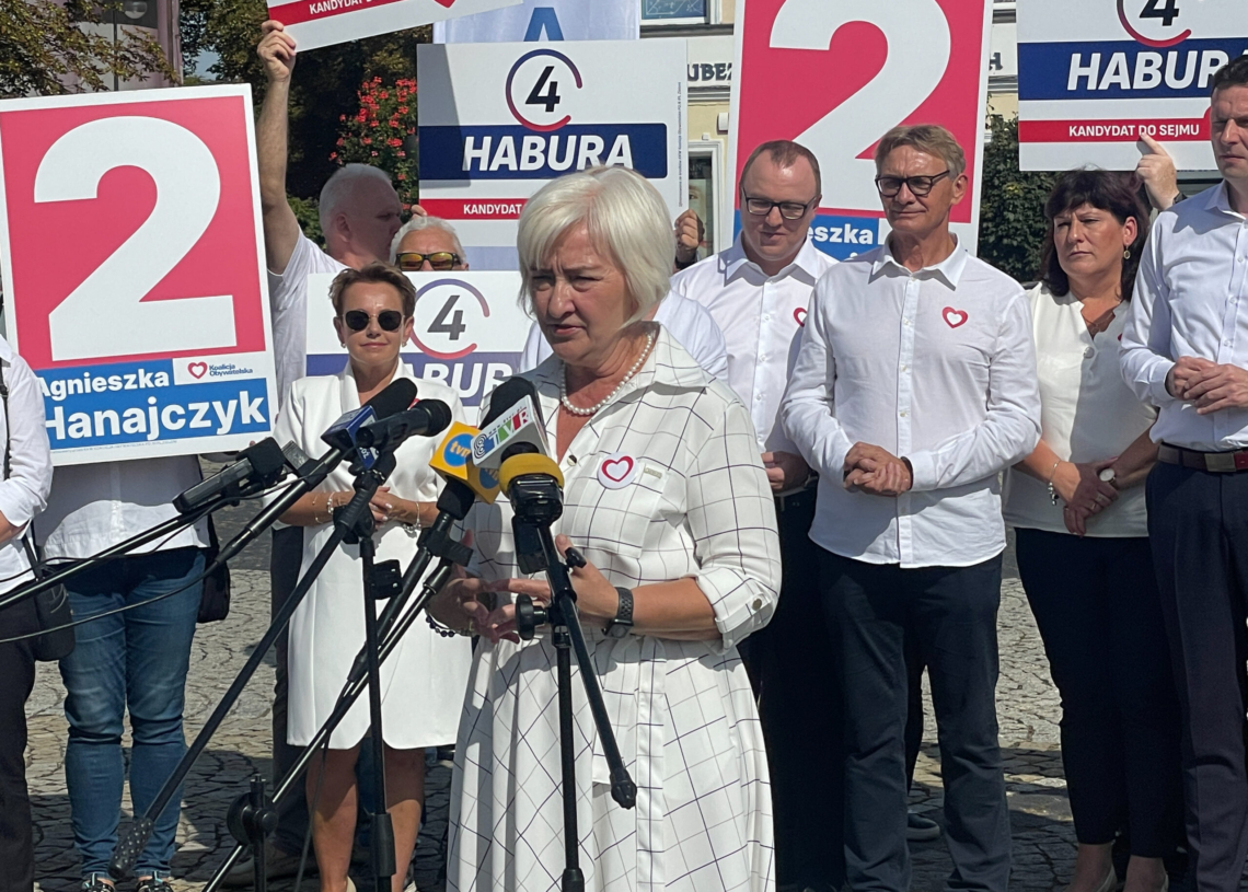 Koalicja Obywatelska zaprezentowała kandydatów z okręgu sieradzkiego