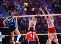 Eliminacje do Olimpiady Siatkowka kobiet Polska USA.11