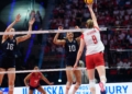 Eliminacje do Olimpiady Siatkowka kobiet Polska USA.44