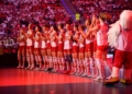 Eliminacje do Olimpiady Siatkowka kobiet Polska USA.82
