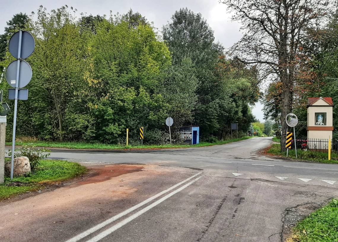 Feralne skrzyżowanie w Jastrzębiu Górnym