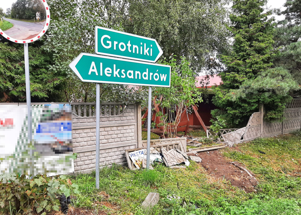 Feralne skrzyżowanie w Jastrzębiu Górnym