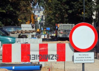 budowa woonerfu na ulicy Lipowej