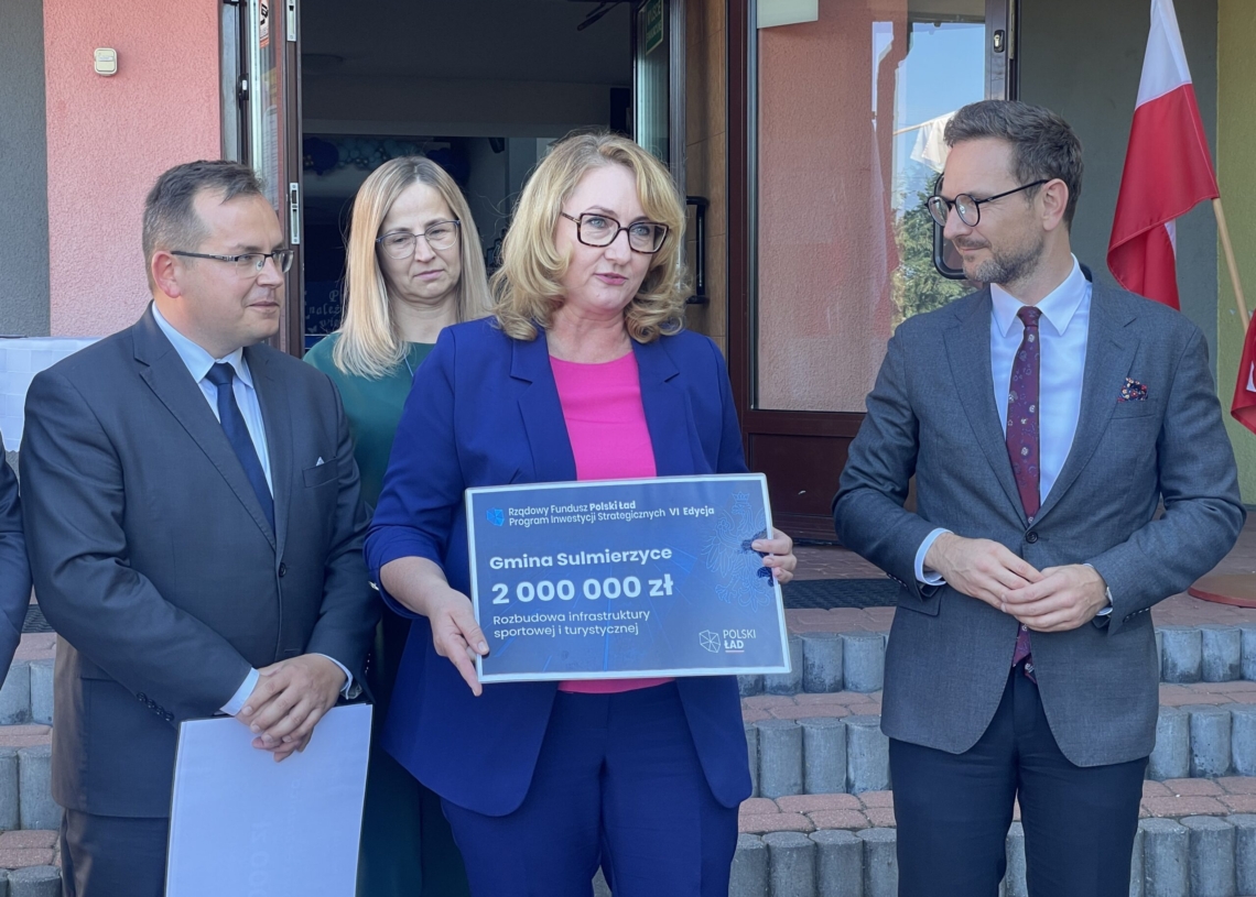 Program Polski Ład: 40 mln zł dla powiatów pajęczańskiego i wieluńskiego