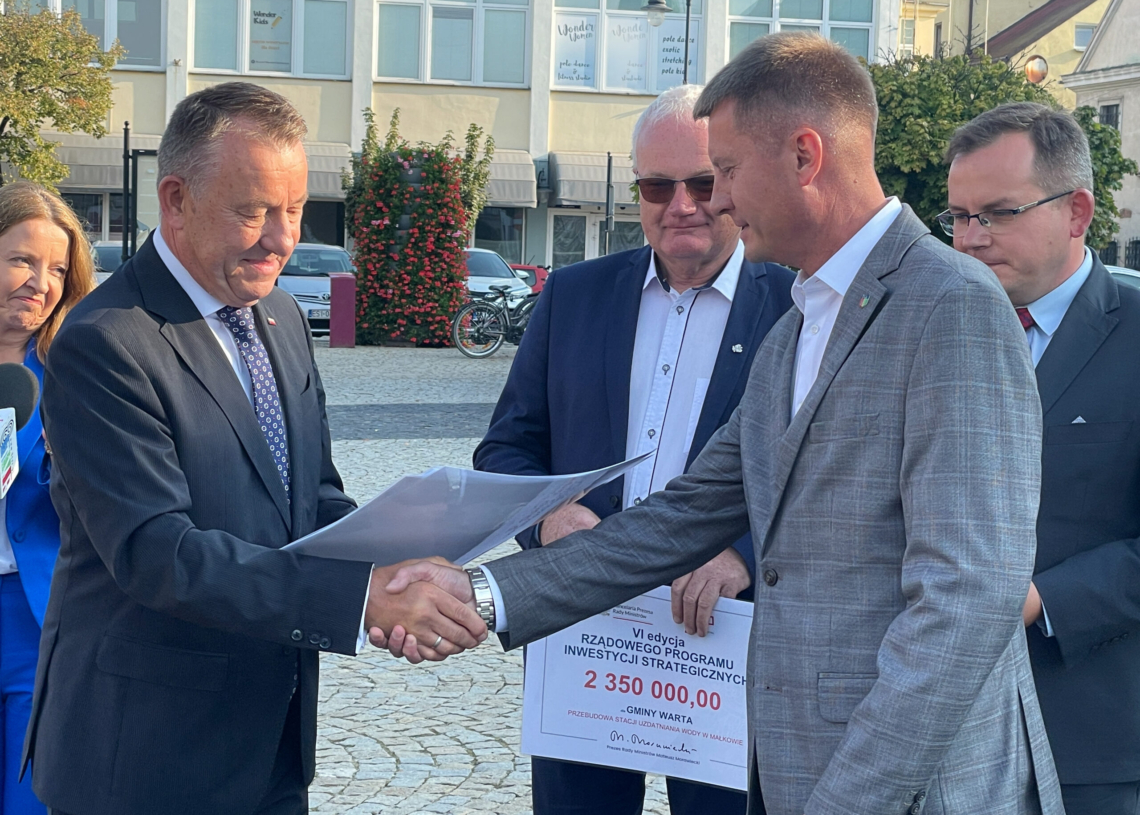Dofinansowania w VI edycji Rządowego Programu Inwestycji Strategicznych przyznane [ZDJĘCIA]