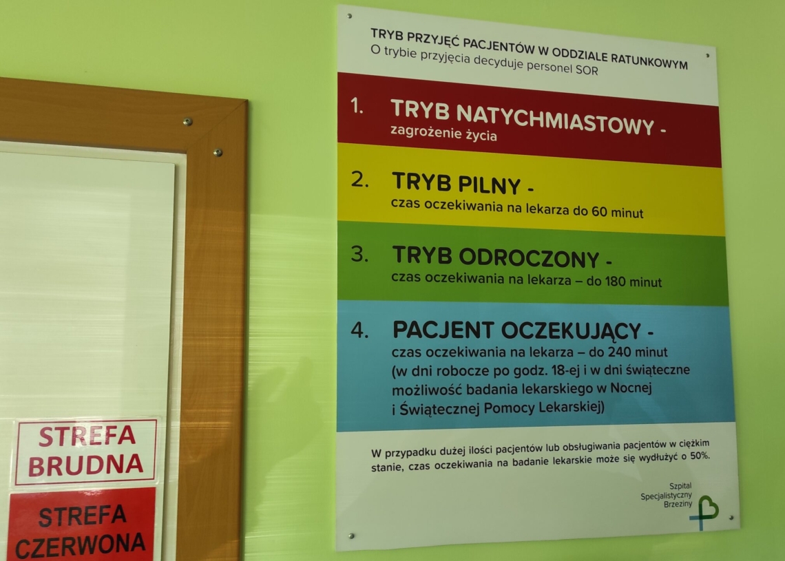 Fundusz Medyczny umożliwi modernizację 10 Szpitalnych Oddziałów Ratunkowych w Łódzkiem