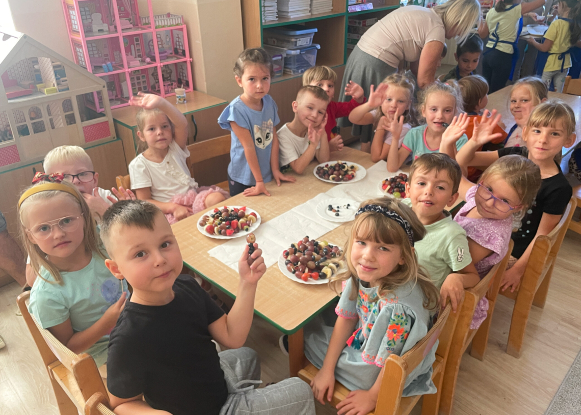 Projekt „Od seniora do juniora” w sieradzkim przedszkolu