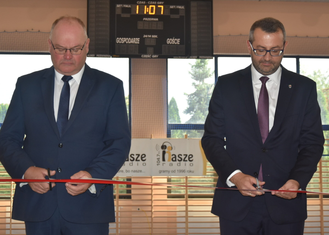 Otwarcie hali sportowej w Warcie