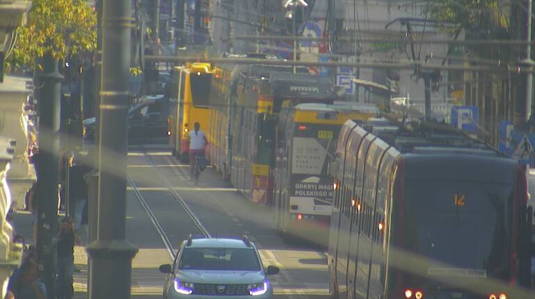 Zatrzymanie ruchu tramwajowego na ulicy Kilińskiego 1 zatrzymanie ruchu tramwajowego na ulicy Kilińskiego