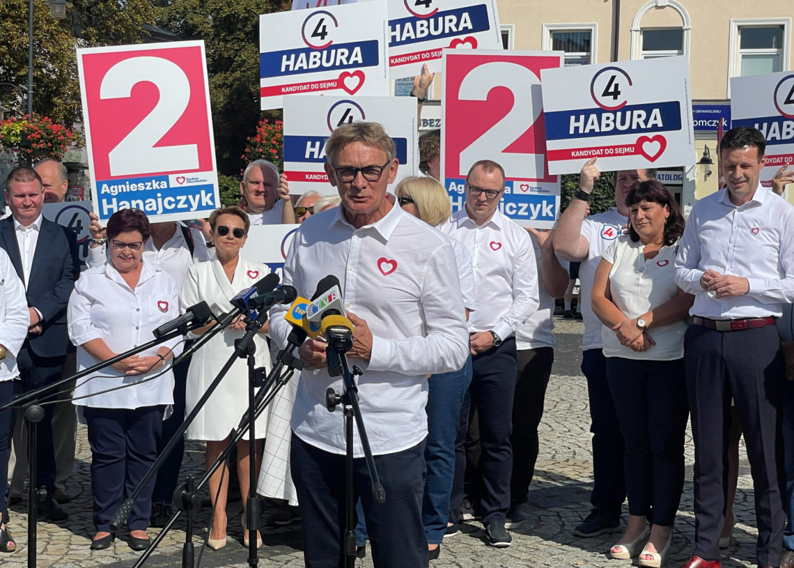Koalicja Obywatelska zaprezentowała kandydatów z okręgu sieradzkiego